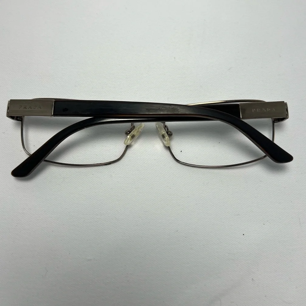 Prada Skinny Chrome Eyeglasses - Frames only